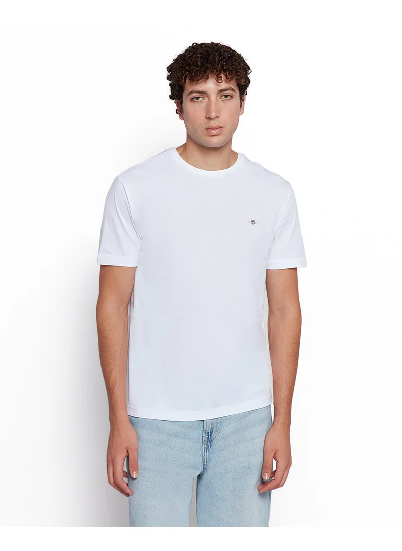 GANT Gant Men’S Short Sleeve Cotton T-Shirt With Shield Logo