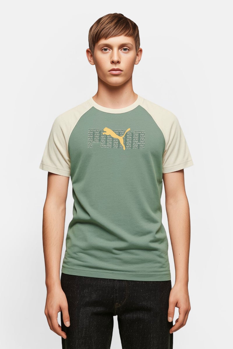 PUMA Kids Boy Sportswear Fit Short Sleeve Outdoor T-Shirt, Multicolor - Image 1