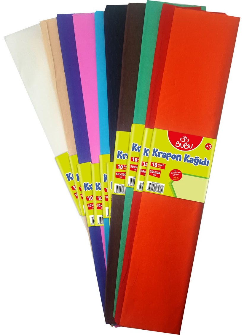 Bu-Bu This-This Crampon Paper 10 Colors 50 x 200 cm 