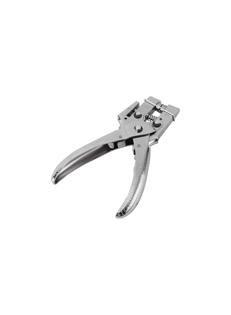 GGOOT Eyelet Setting Pliers,  Rivet Setter Punch Pliers Belt Holes Eyelet Setting Tool with 100pcs Easy Press Hollow Grommets Great for Attaching Ayelets on Tarps, Tents, Canvas Bags, Awnings etc  - Image 2