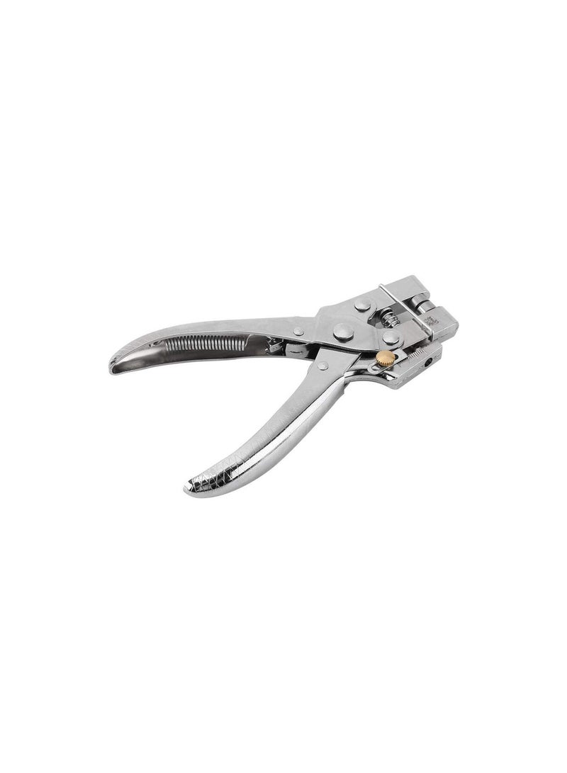 GGOOT Eyelet Setting Pliers,  Rivet Setter Punch Pliers Belt Holes Eyelet Setting Tool with 100pcs Easy Press Hollow Grommets Great for Attaching Ayelets on Tarps, Tents, Canvas Bags, Awnings etc  - Image 1