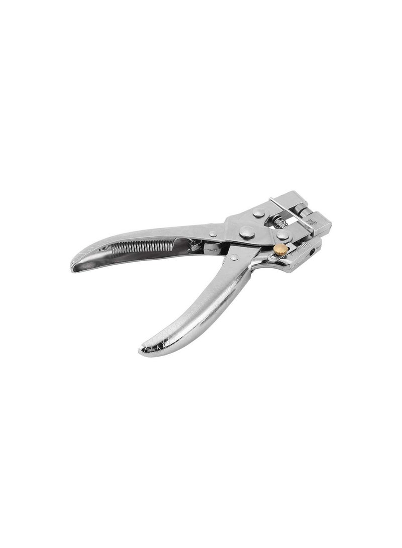 GGOOT Eyelet Setting Pliers,  Rivet Setter Punch Pliers Belt Holes Eyelet Setting Tool with 100pcs Easy Press Hollow Grommets Great for Attaching Ayelets on Tarps, Tents, Canvas Bags, Awnings etc  - Image 4