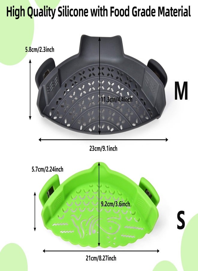SUNWUKIN Strain Pot Strainer and Pasta Strainer - Adjustable Silicone Clip On Food Strainers for Pots, Pans, and Bowls - Kitchen Drainer Colander - Image 2