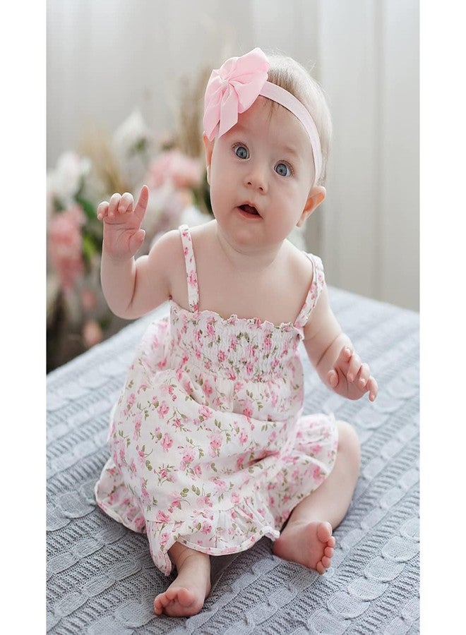 SYGA 21 Pcs Baby Headband with Satin Ribbon Swallowtail Bow Soft, Stretchable Hairband for Newborns, Infants, and Toddlers (0-3 Years) - Image 2