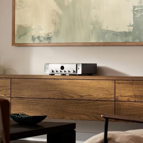 Marantz Model 60n Network Integrated Amplifier (60 Watt x 2) with HEOS (Silver/Gold) - Image 3