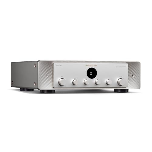 Marantz Model 60n Network Integrated Amplifier (60 Watt x 2) with HEOS (Silver/Gold) - Image 2