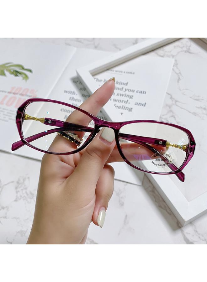 نيبمينينت New Anti-blue Light Reading Glasses Female Fashion Of Ultra-light Flat Mirror Color Change Manufacturers 