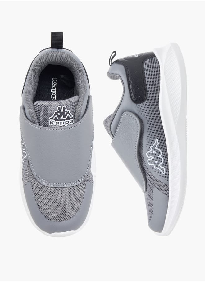 Kappa Boys Mesh Slip-On Sports Shoes With Hook And Loop Closure  - Image 2