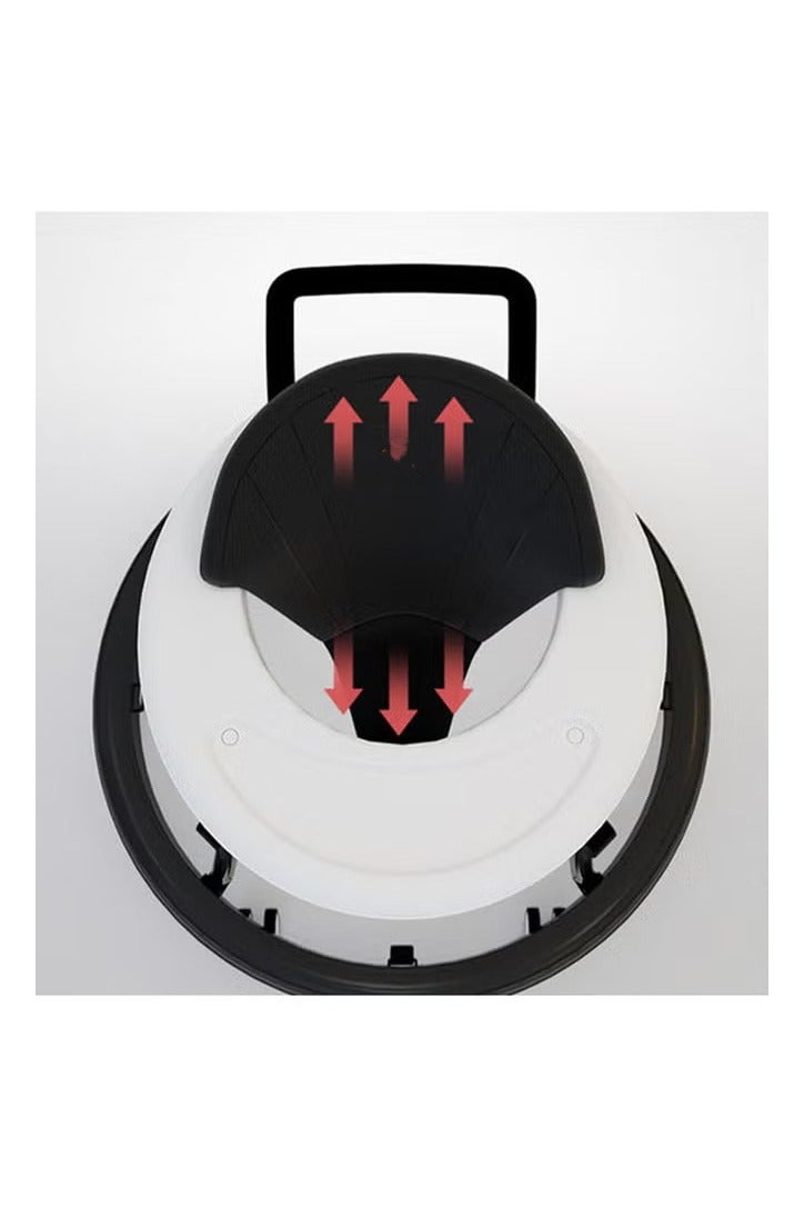 دنزوز مشاية أطفال بعجلات ومركز أنشطة مع عجلات صامتة مضادة للانقلاب، قابلة للتعديل في 5 أوضاع، مشاية أطفال قابلة للطي للأولاد والبنات من عمر 6 إلى 18 شهرًا مع مسند للقدمين - Image 3