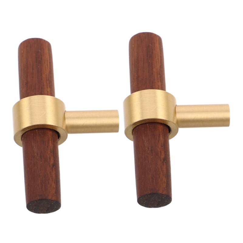 Retro Style Long Cabinet Handles 2 Pack Comfortable Grip For Kitchen Wardrobe - Image 2