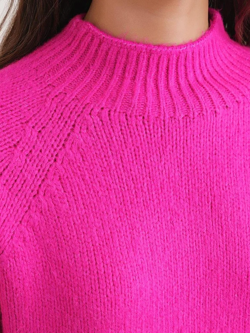 MixRay Mixray Knit Half Turtleneck Sweater