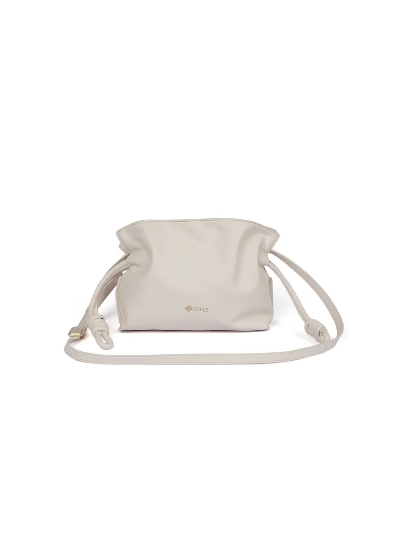 Cuple Crossbody handbag with knotted straps