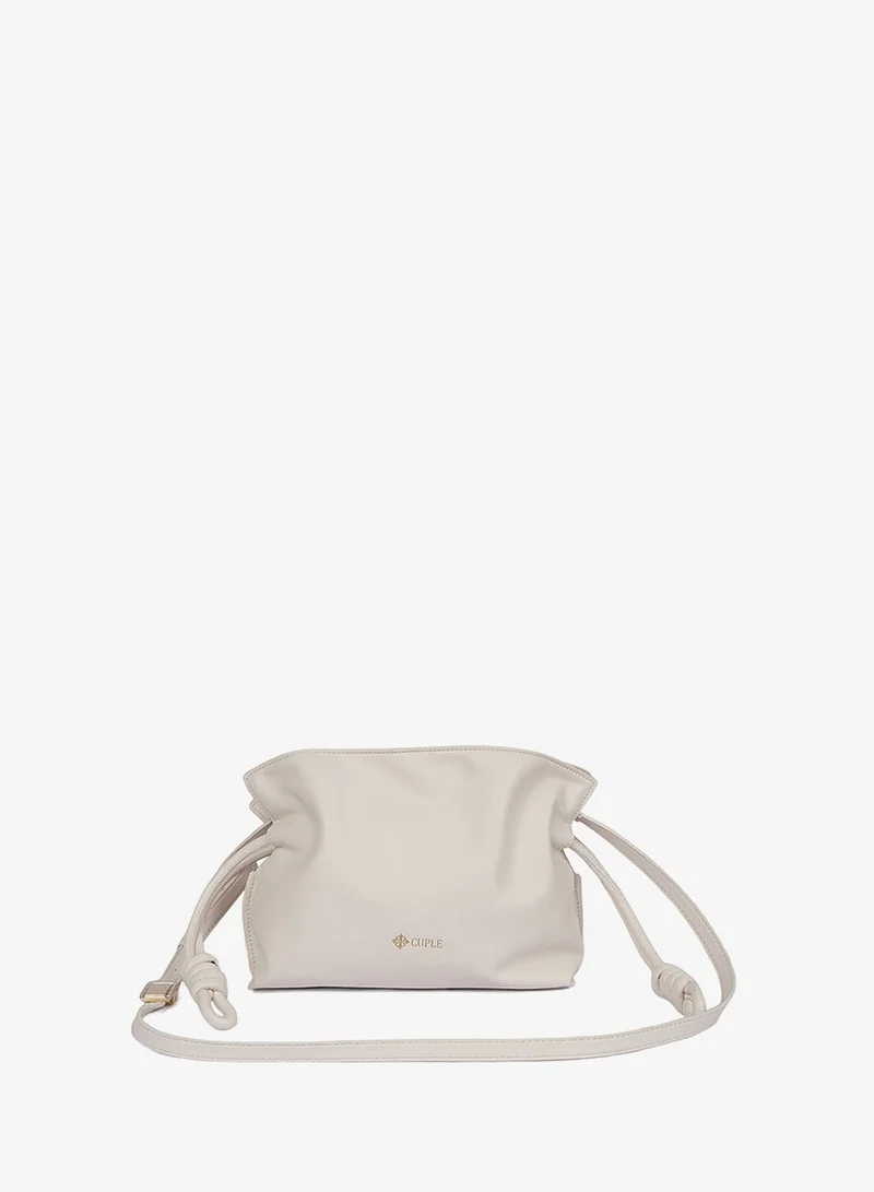Cuple Crossbody handbag with knotted straps