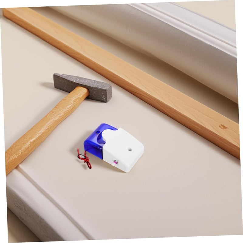 Sound and Light Security Siren Alarm Buzzer for Outdoor Warning Theft Alarm Flashing Light Volume Adjustable for Multiple Environments - Image 4
