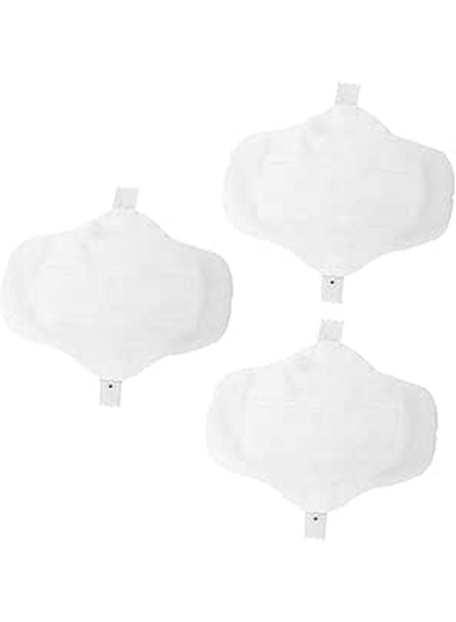 Washable Cotton Sanitary Pads Reusable Menstrual Pads 3 Pack Comfortable Absorbent - Image 1