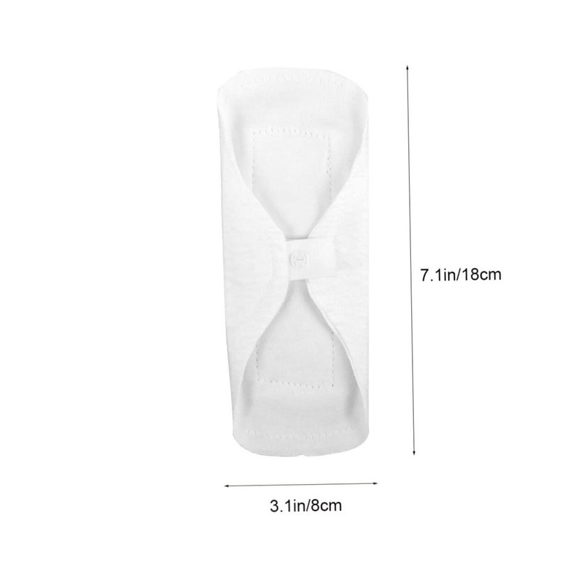 Washable Cotton Sanitary Pads Reusable Menstrual Pads 3 Pack Comfortable Absorbent - Image 3