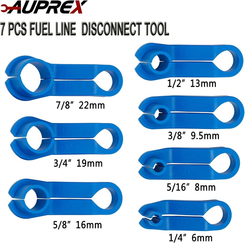 AUPREX 7PCS AC Fuel Line Disconnect Tool Set - Image 2