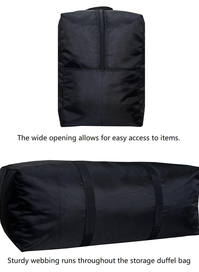 DoYiKe Extra Large Storage Duffle Bag for Travel, Big Foldable Huge XL Tent Storage Duffle Bag for Traveling - Image 4