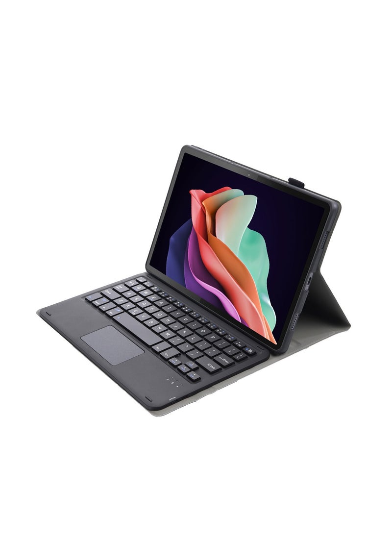General - The Arabic and English Keyboard Case is compatible with Huawei Matepad 11" 2023/Metepad air 11.5/Matepad SE 10.4 Slim Case with Detachable Wireless Bluetooth Keyboard - Image 1