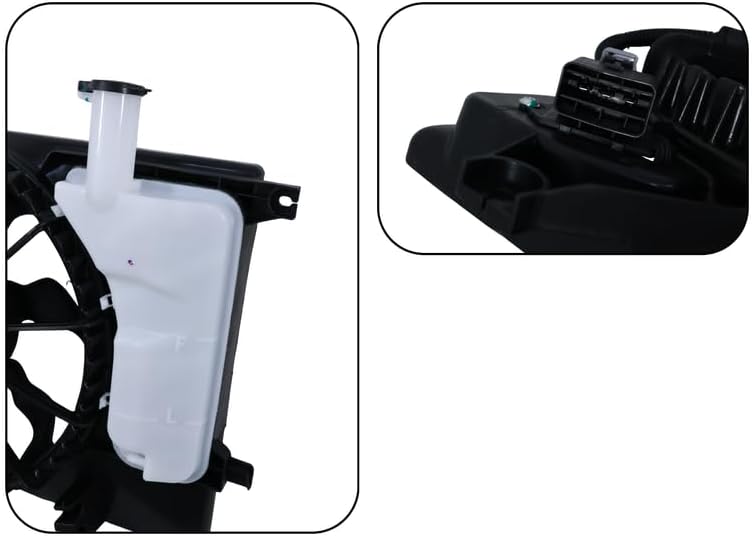 DOUBLEHORSE Fan Assembly for Elantra (2011-2016) Aftermarket Replacement - 117654 - Image 3