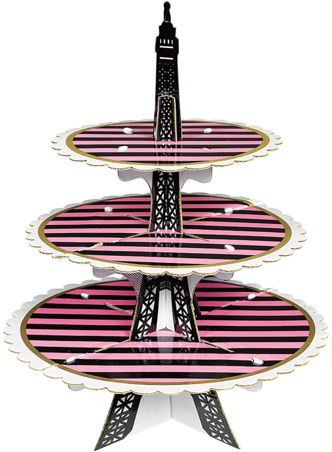 Amscan A Day In Paris Treat Stand