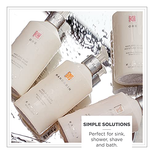 Zents Hand & Body Wash (Sun Fragrance) | Hydrating Anti-Aging Cleanser with Organic Shea Butter & Aloe for Dry Skin | Gentle & Nourishing | 10 fl oz - Image 5