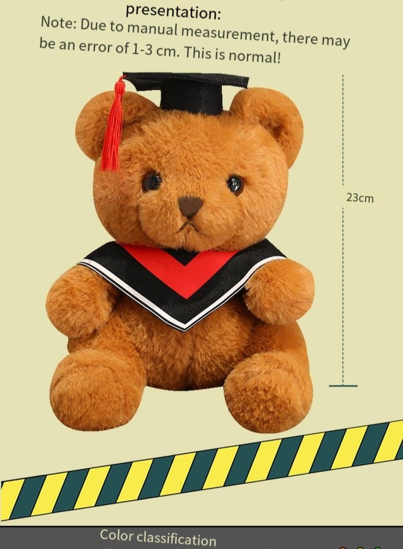 general Dr.Graduation Plush, Giant Plush Doll, Cute Animal PhD Toy, Gift for Kids, Girls, and Boys - Image 2