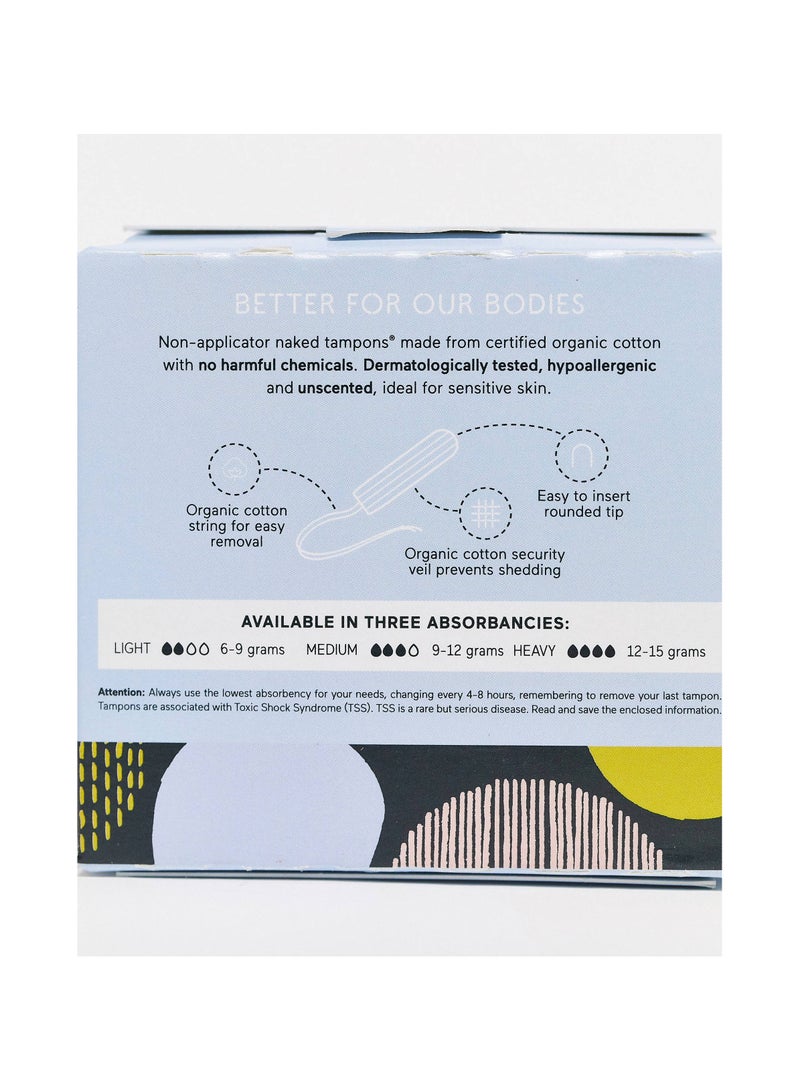 &SISTERS Organic Cotton Tampons Heavy 14 Pack - Image 2
