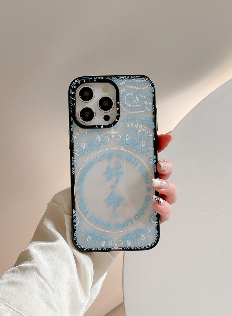Serenity Mandala Blessings Case for iPhone 15 Pro Max