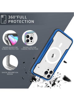 iPhone 14 Pro Case Hybrid Heavy Duty Defender Anti-Drop Transparent Cover Wireless Charging Bumper Frame Blue - pzsku/Z97D8DD6C905E5CAEBE93Z/45/_/1670134651/437c1448-ac1f-4e55-9fb1-aea76ce2227f