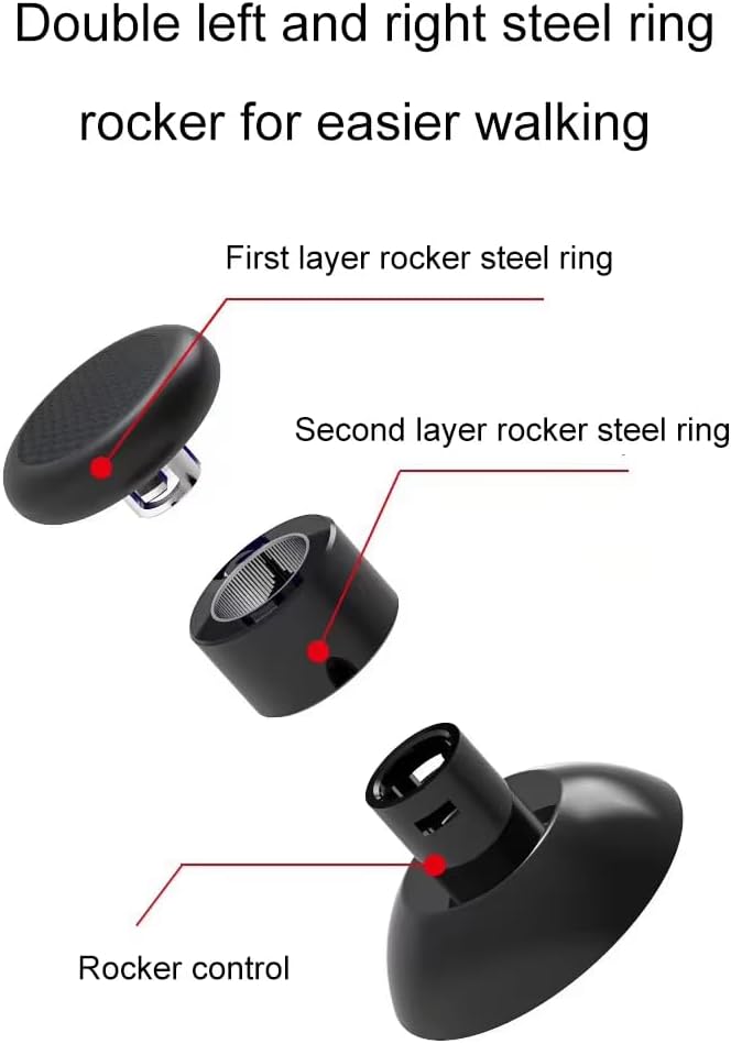 Wireless Gamepad Remote Controller Compatible with PS4 Console/Pro/Slim and PC has 6 Axis motion sensor, Dual Vibration Motor, Audio Jack (White V2) - Image 3