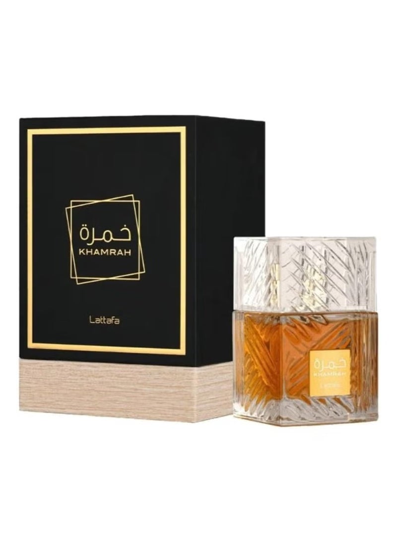 Lattafa Khamrah Unisex Eau De Parfum by Lattafa 100ml - Image 1