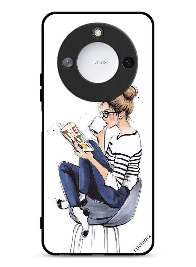 Covernex غطاء حماية ذكي Honor X9c 5G لقراءة كتاب الفن - Image 1