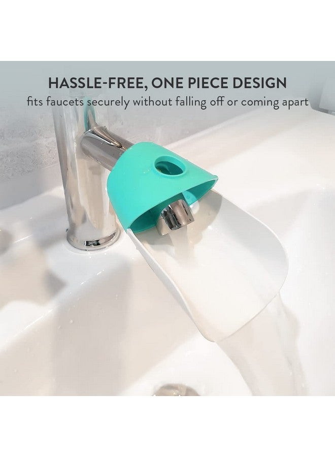 Prince Lionheart Fun and Safe Hand-Washing Solution, Faucet Extender for Babies and Toddlers,Fits Standard and Gooseneck Faucets, Gumball Green - Image 4