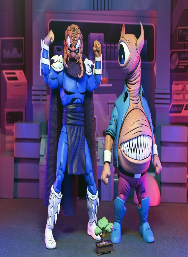 NECA - Teenage Mutant Ninja Turtles (Archie Comics) - 7” Scale Action Figures - Krang/Shredder Figure - Image 4