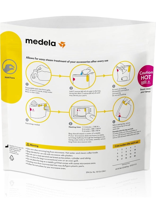Medela Quick Clean Micro-Steam Bags - Image 3