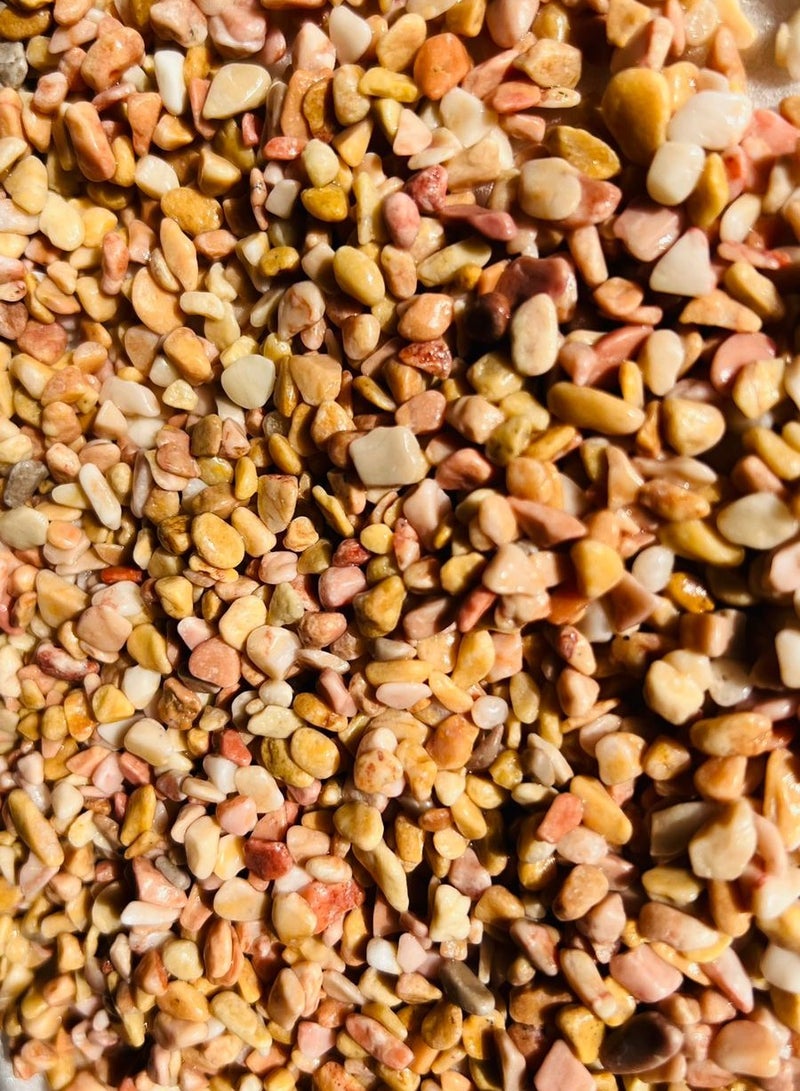 ڤسيل24 حجر ذهبي 3-5 مم: مثالي لتزيين أحواض السمك، والتراريوم، والمناظر الطبيعية، والحرف اليدوية، وركائز أحواض السمك الزخرفية. - Image 3