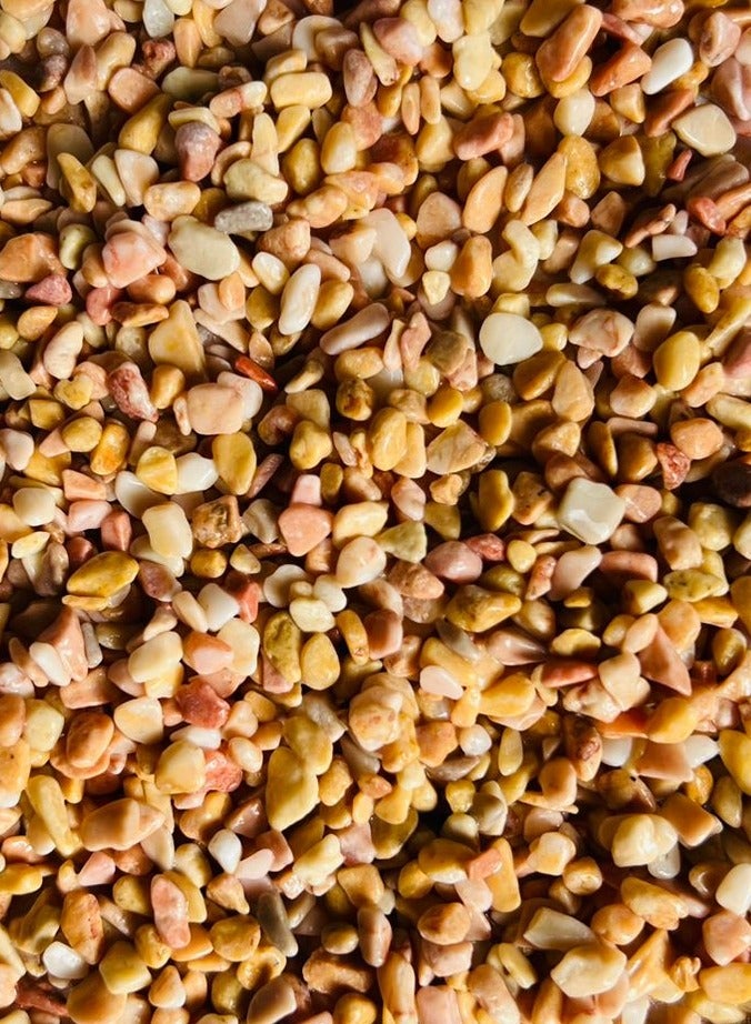 ڤسيل24 حجر ذهبي 3-5 مم: مثالي لتزيين أحواض السمك، والتراريوم، والمناظر الطبيعية، والحرف اليدوية، وركائز أحواض السمك الزخرفية. - Image 4