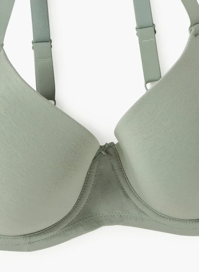 سبلاش فيڤ حمالة صدر بالكونيت بفيونكة وحمالات قابلة للتعديل