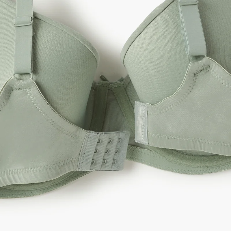 Splash FAV Bow Detail Balconette Bra with Adjustable Strap