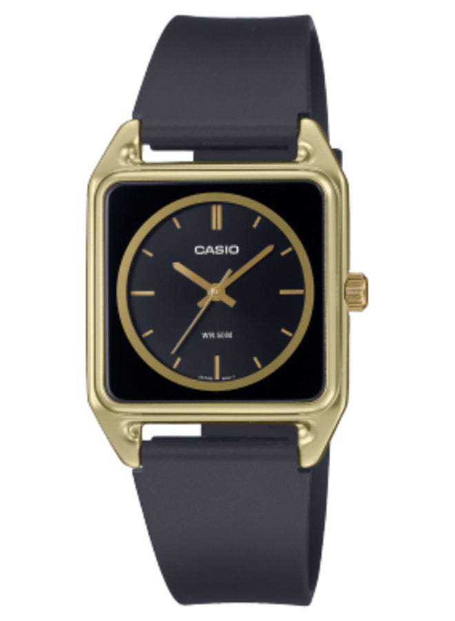CASIO Analog Resin Band Square  Shape  Wrist Watch MTP-B170-1EVDF - Image 1