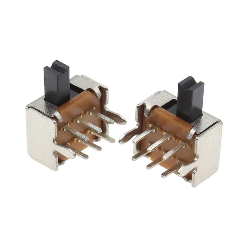 SK22D07VG4 مفتاح تبديل 2P2T 6 دبابيس مقبض عالي 4 مم قطعة واحدة - Image 5