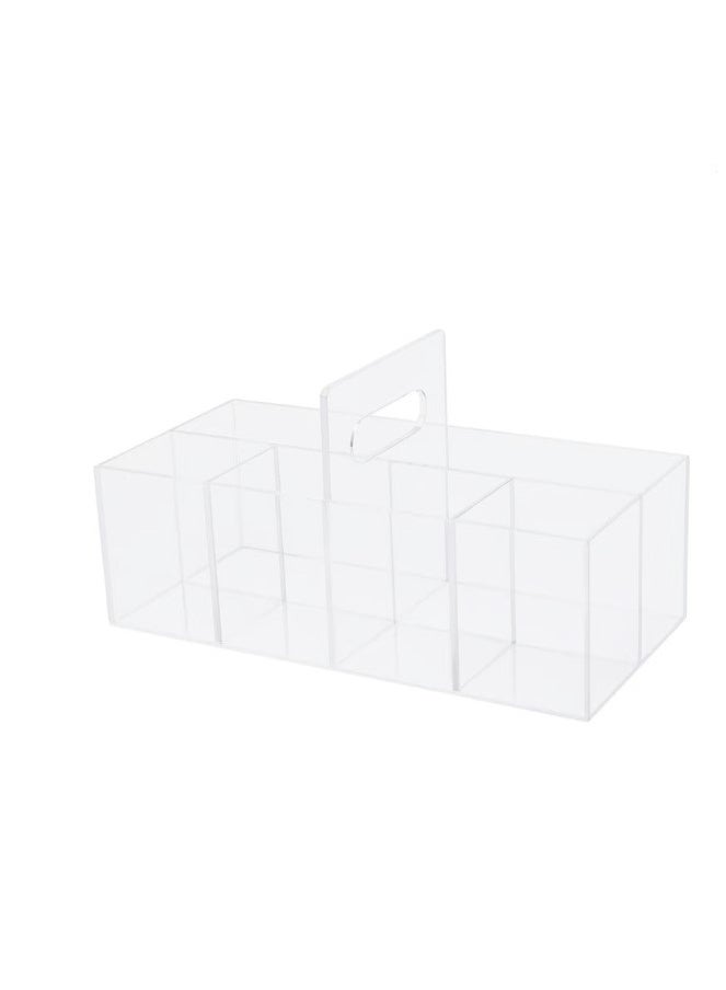 علبة تخزين مكياج بمقبض، 25 × 12 سم - Image 1