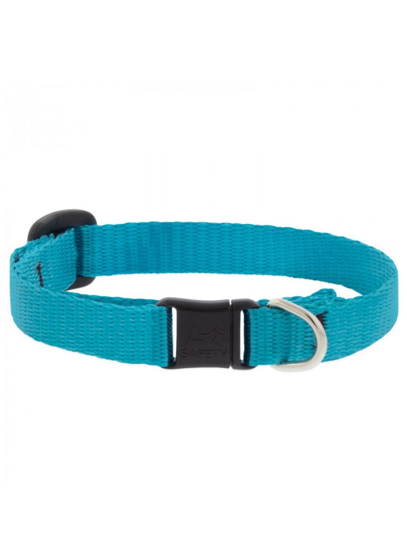 Basic Solids Safety Cat Collar Without Bell Blue