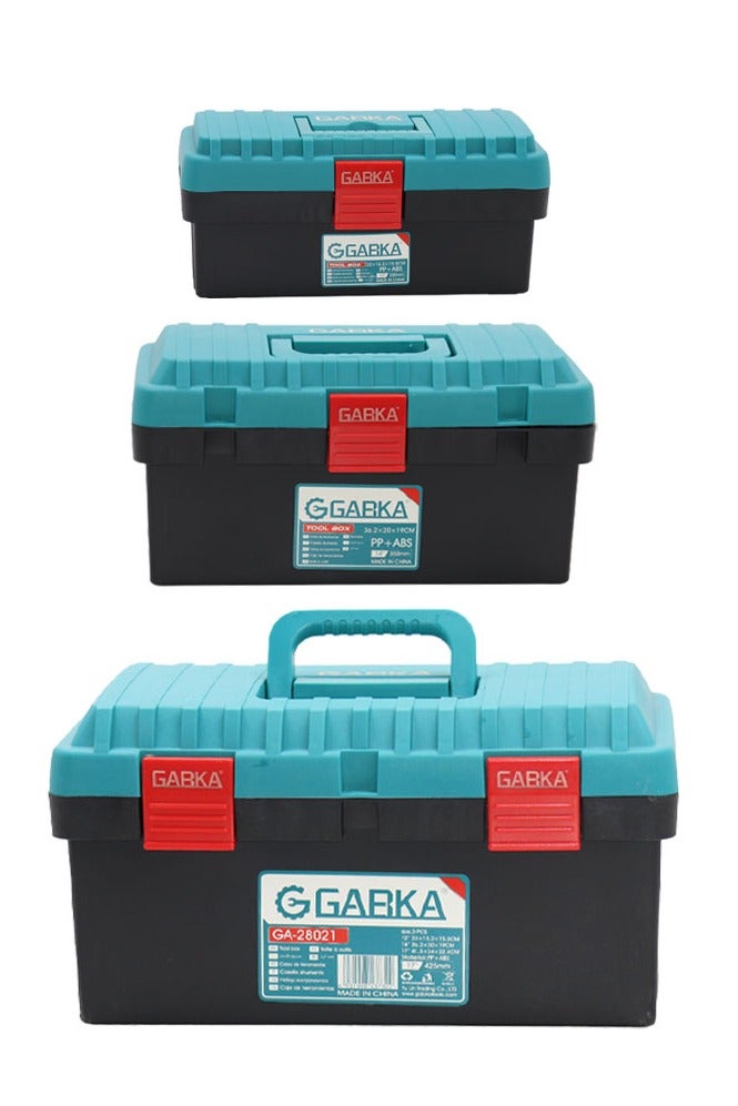 GABKA Plastic Tool Bag Set 3 Piece - Image 2