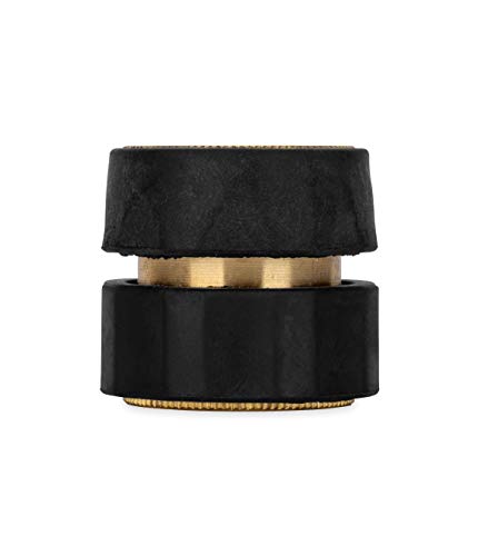 Camco كامكو 5/8" نحاس وفولاذ فصل خرطوم سريع - الاتصال والفصل بين ملحقات الخرطوم المتعددة | إيقاف تلقائي عند الفصل | 1 أنثوي و 3 ذكور توصيلات - 4 قطع - (20136) - Image 3