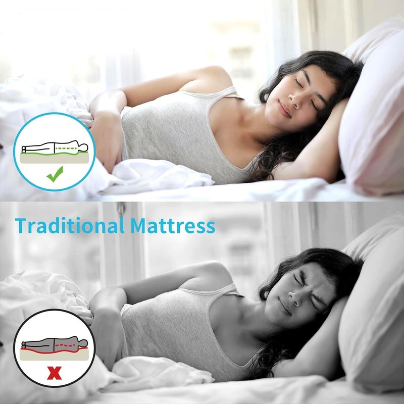 JYEFHUIA Twin Air Mattress with Built-in Pump - Quick Self-Inflating Blow Up Bed for Camping and Home - Image 3