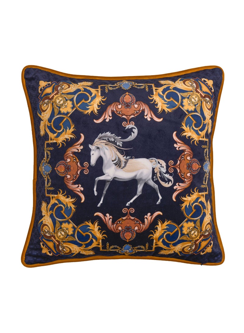 طقم غطاء وسادة على شكل حصان من Modern Home مقاس 45x45 سنتيمتر (لا يتضمن حشو الوسادة) - Image 2