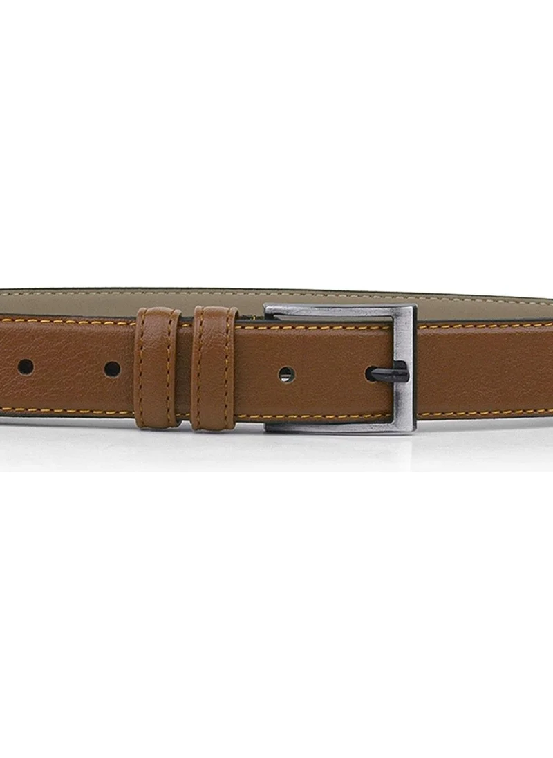 Rakerplus Brown 3 cm Boy Belt (80-100CM)