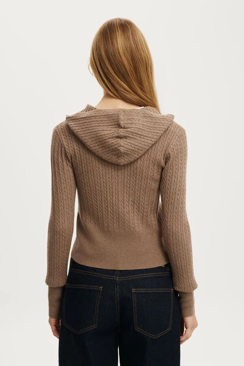 Cotton On  Everfine Hooded Knit for Women | Best Price UAE
